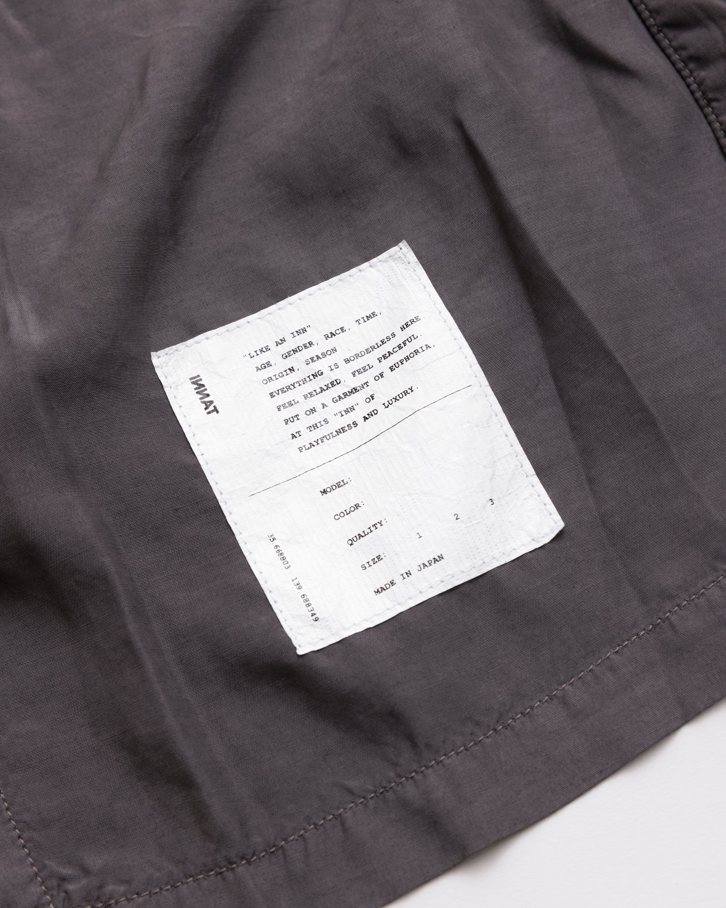 Duster Shirt Coat / Sumikuro