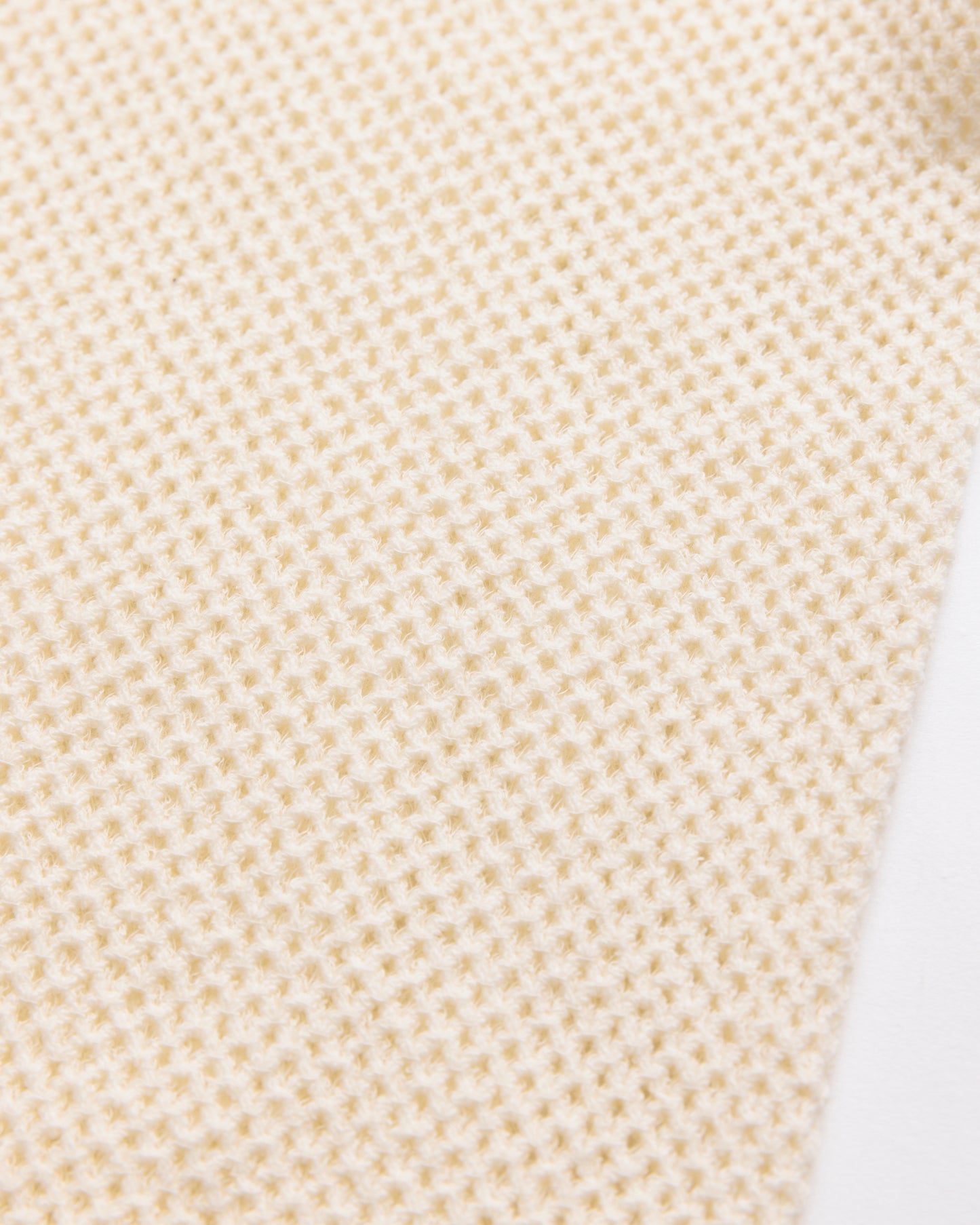 mesh cardegan (off white/ brown)