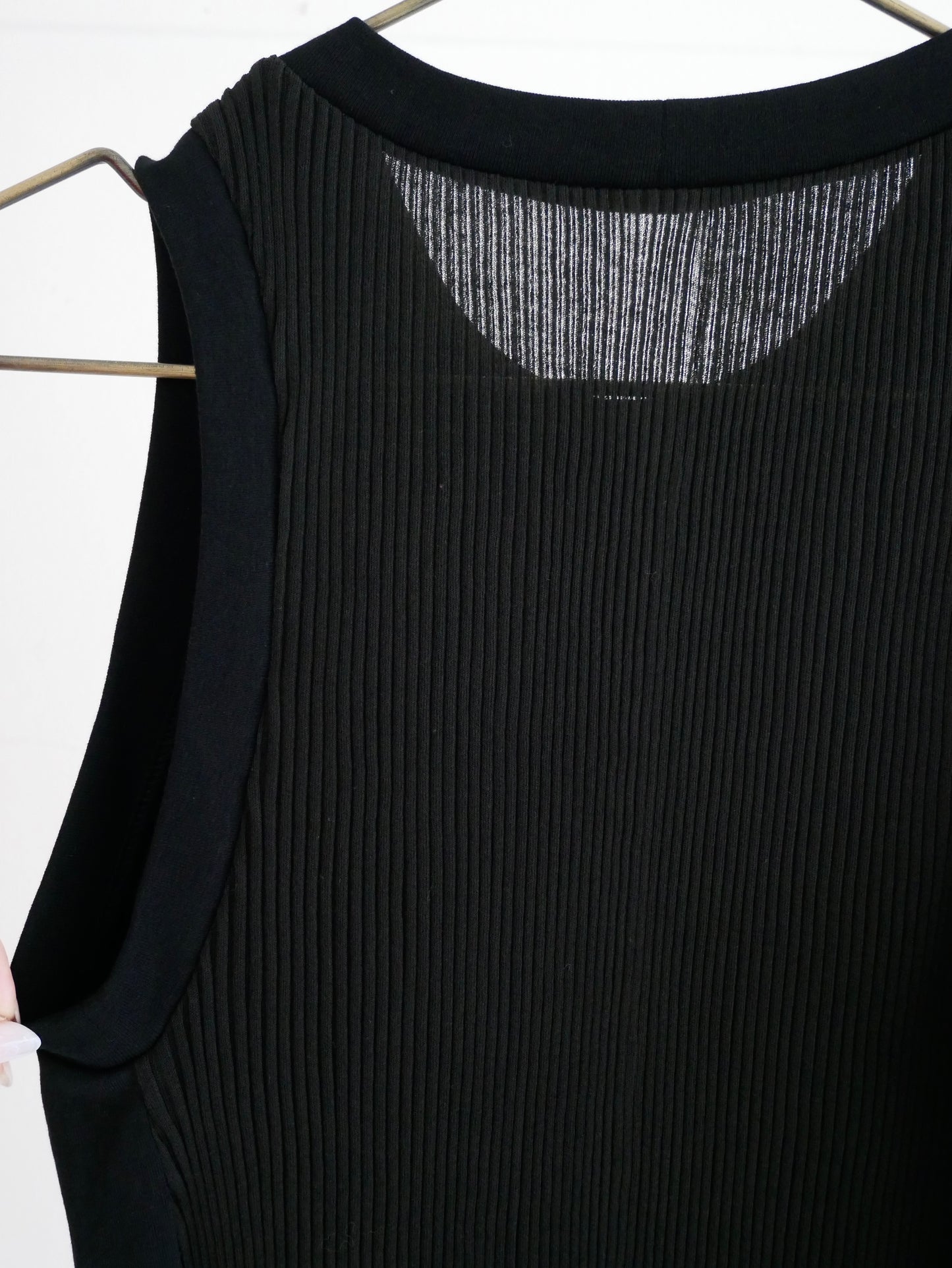 back tereko tank (black)