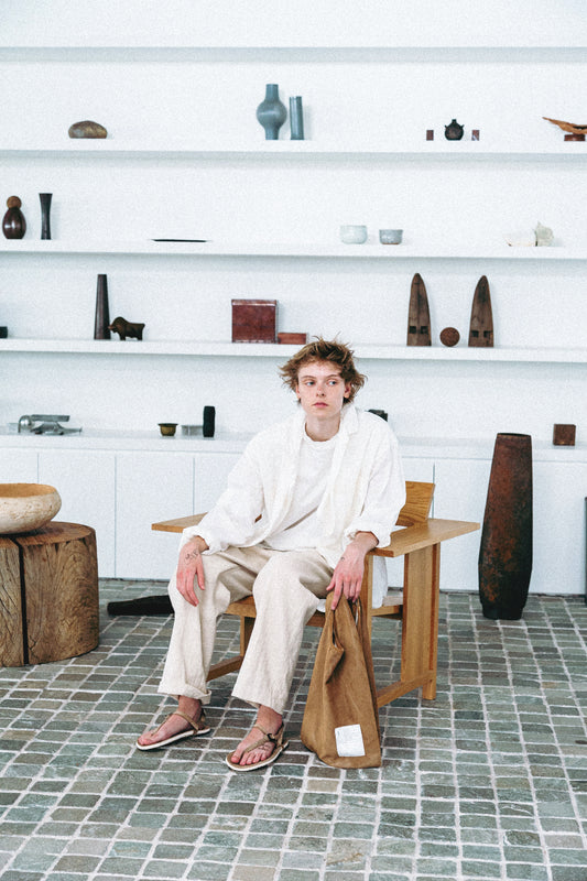 UTILITY TROUSERS / NATURAL