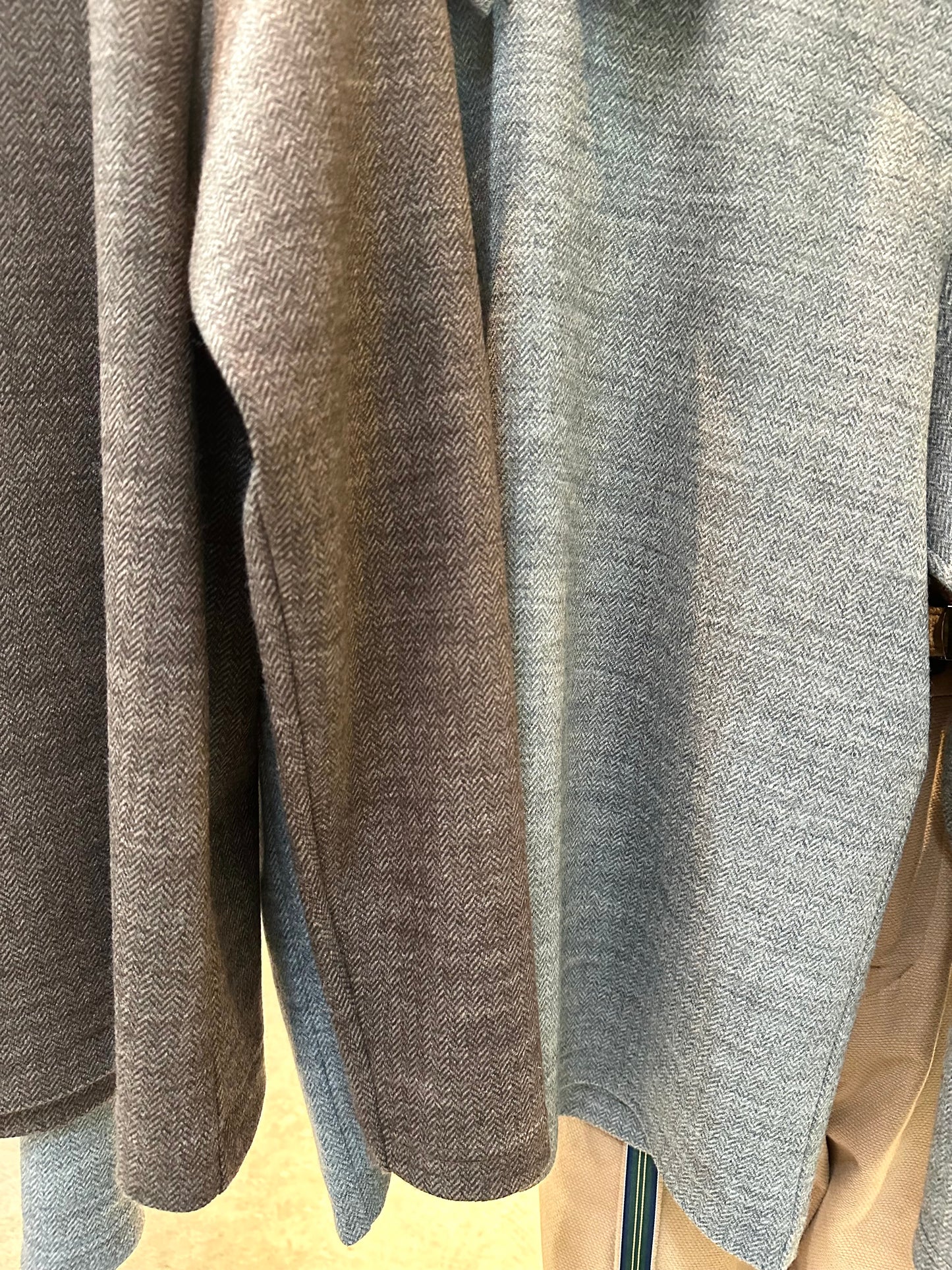 herringbone Collared Pullover