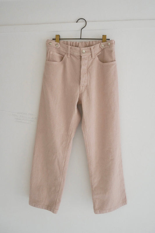 Sashiko 5P Pants / Pink