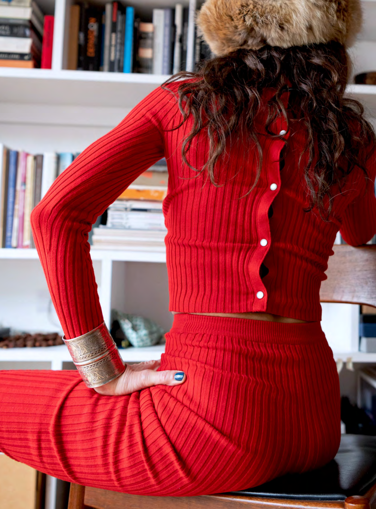 Nonna Tube Skirt / Pomodoro
