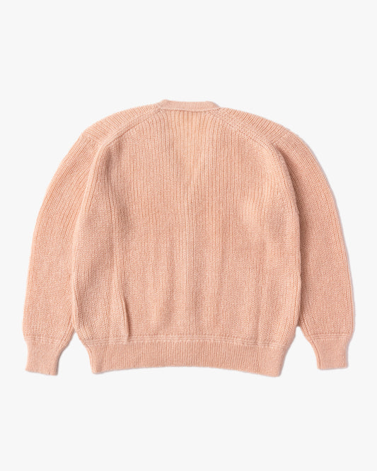 Kid Mohair Cardigan / Pink