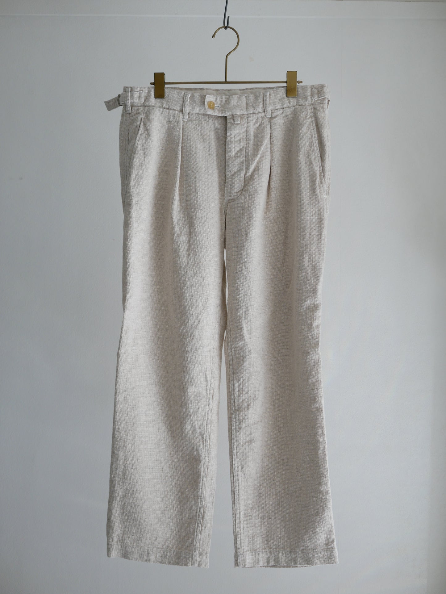 UTILITY TROUSERS / NATURAL