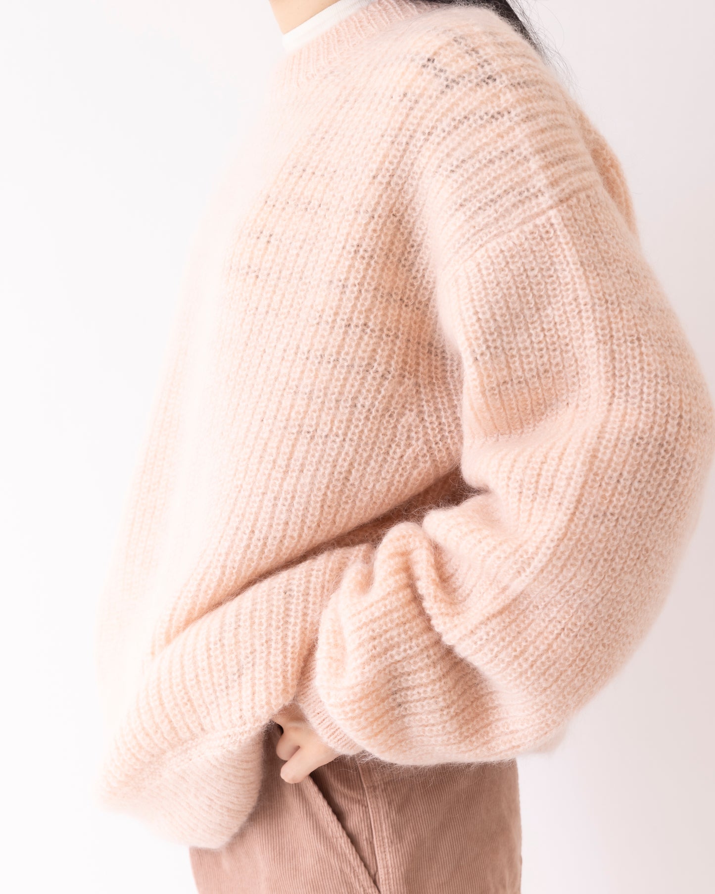 Kid Mohair Sweater / Pink