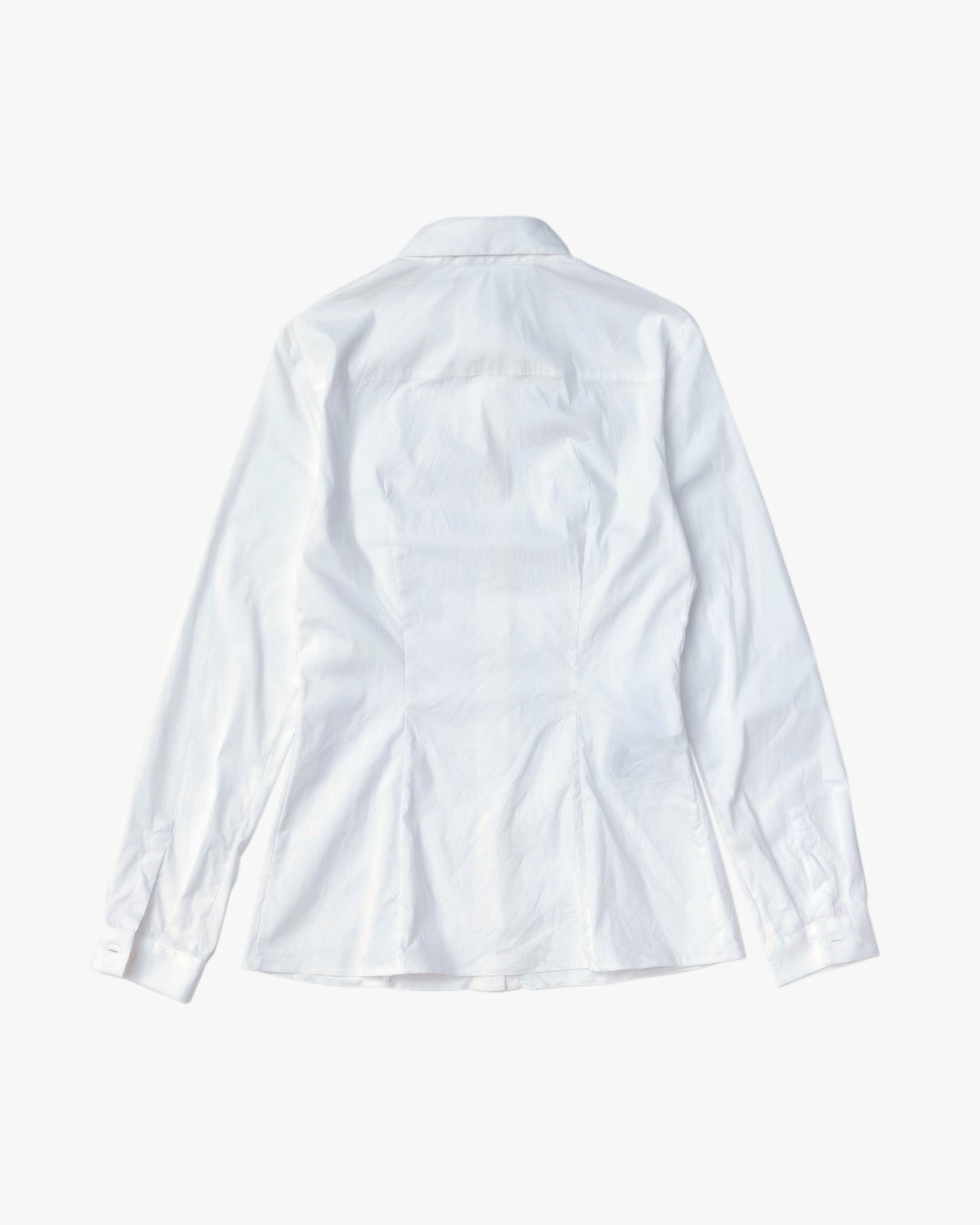 "PRADA" Stretched Shirt (White)