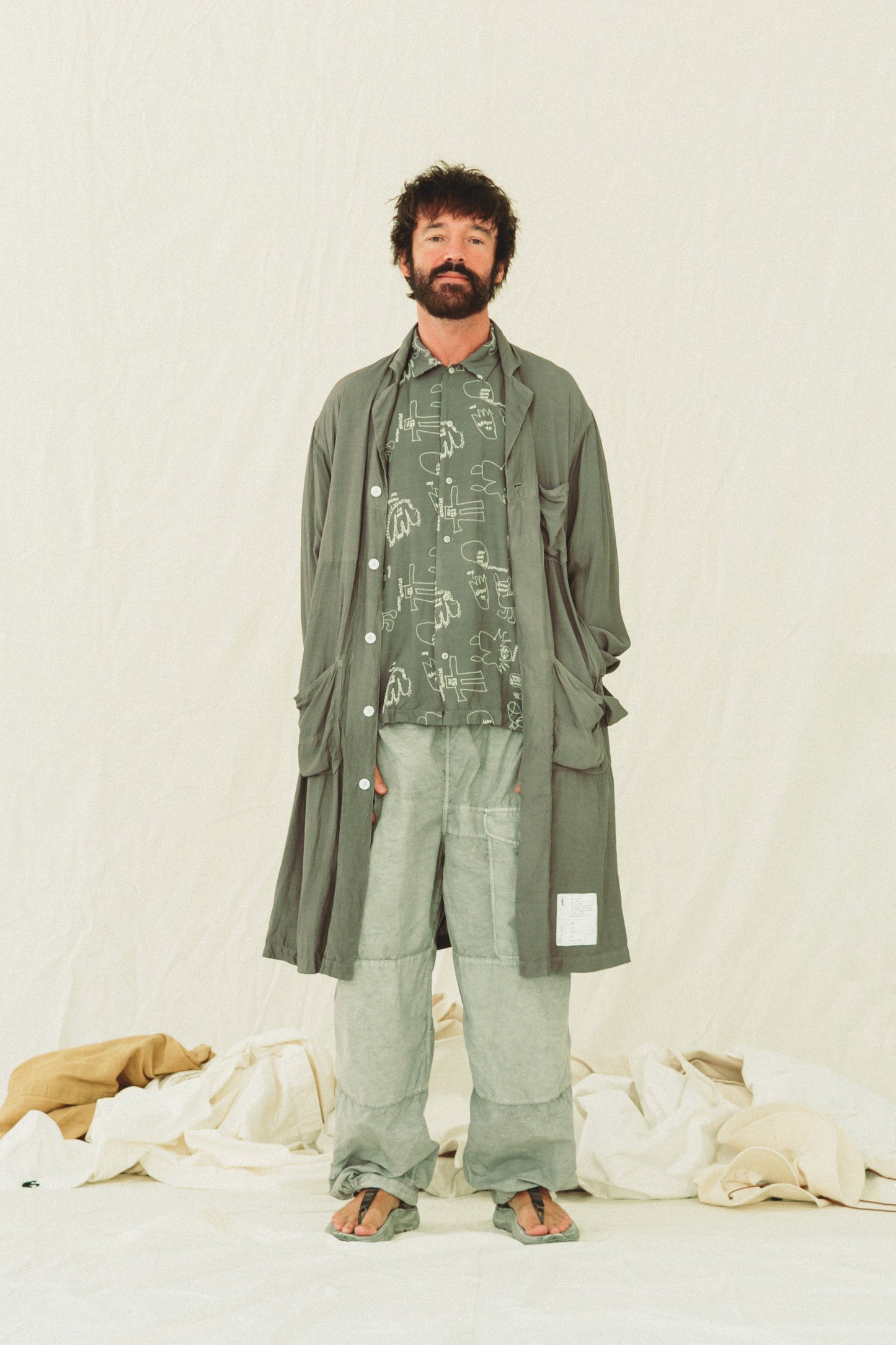 Duster Shirt Coat / Sumikuro