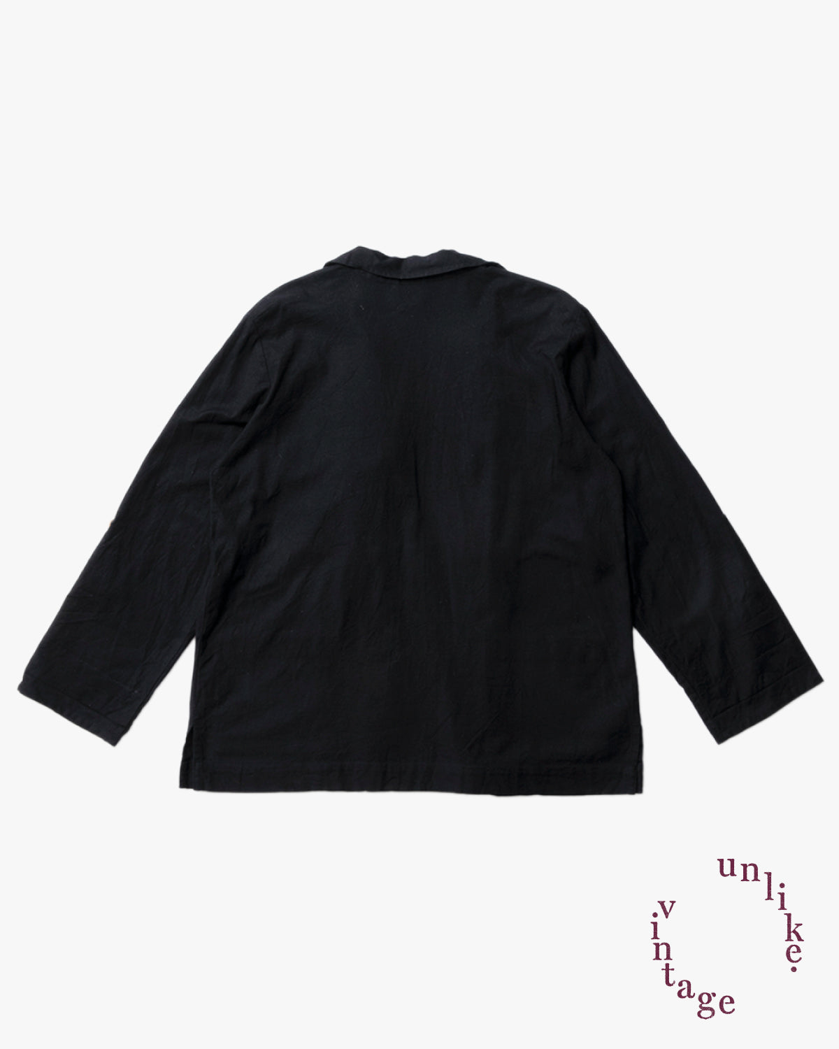 Cotton Linen Black Jacket