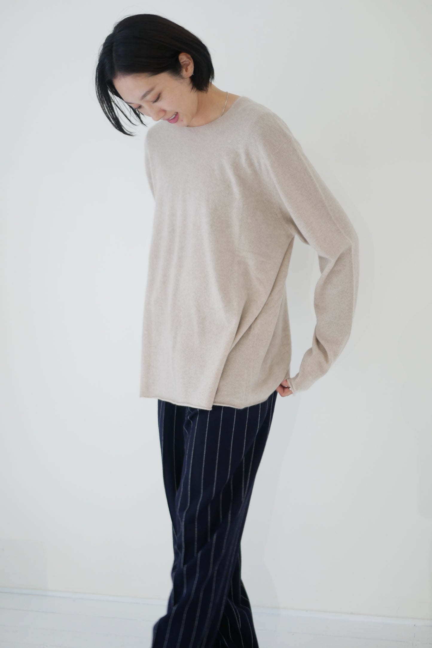 12GG L/S Tee / Beige