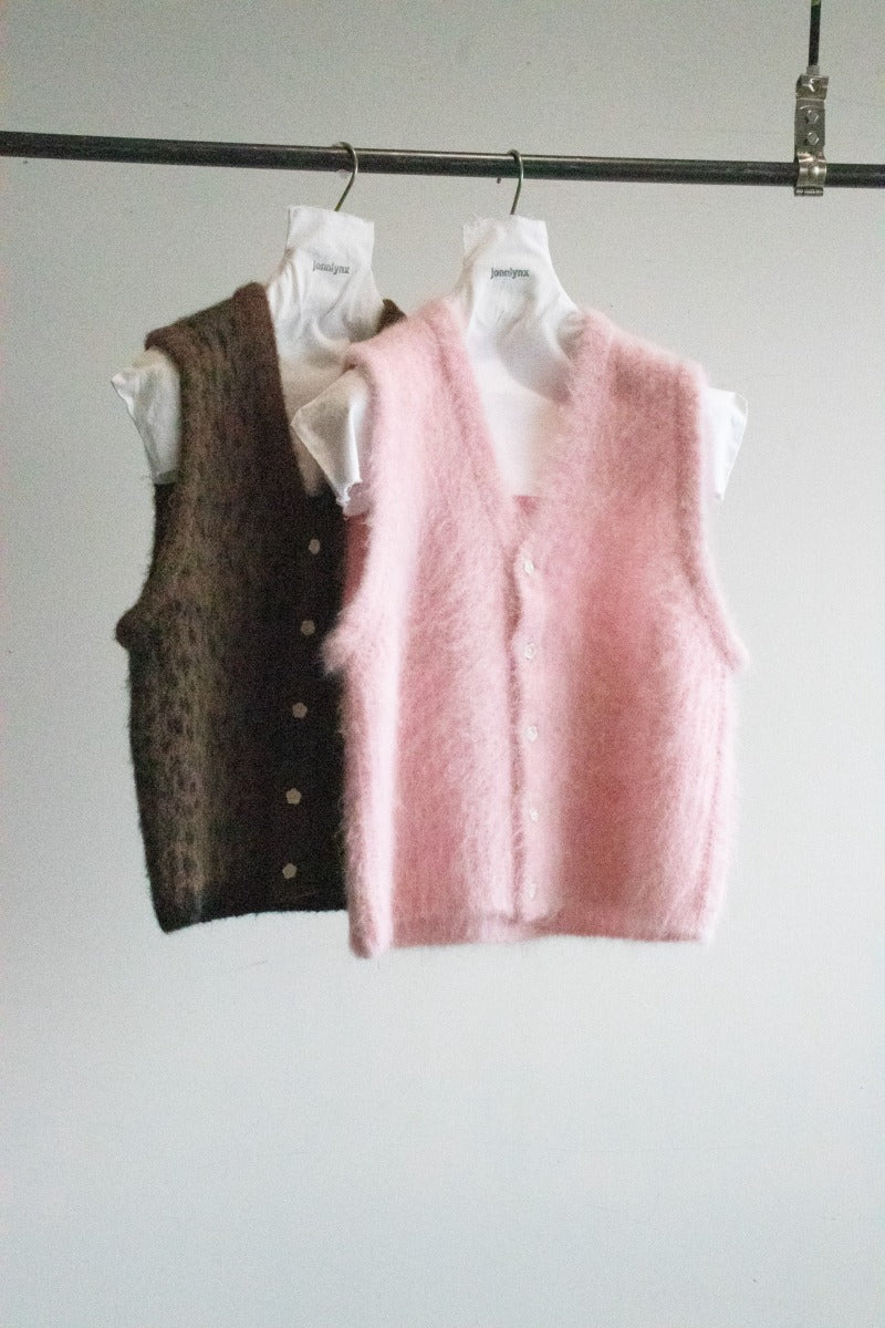 mohair vest