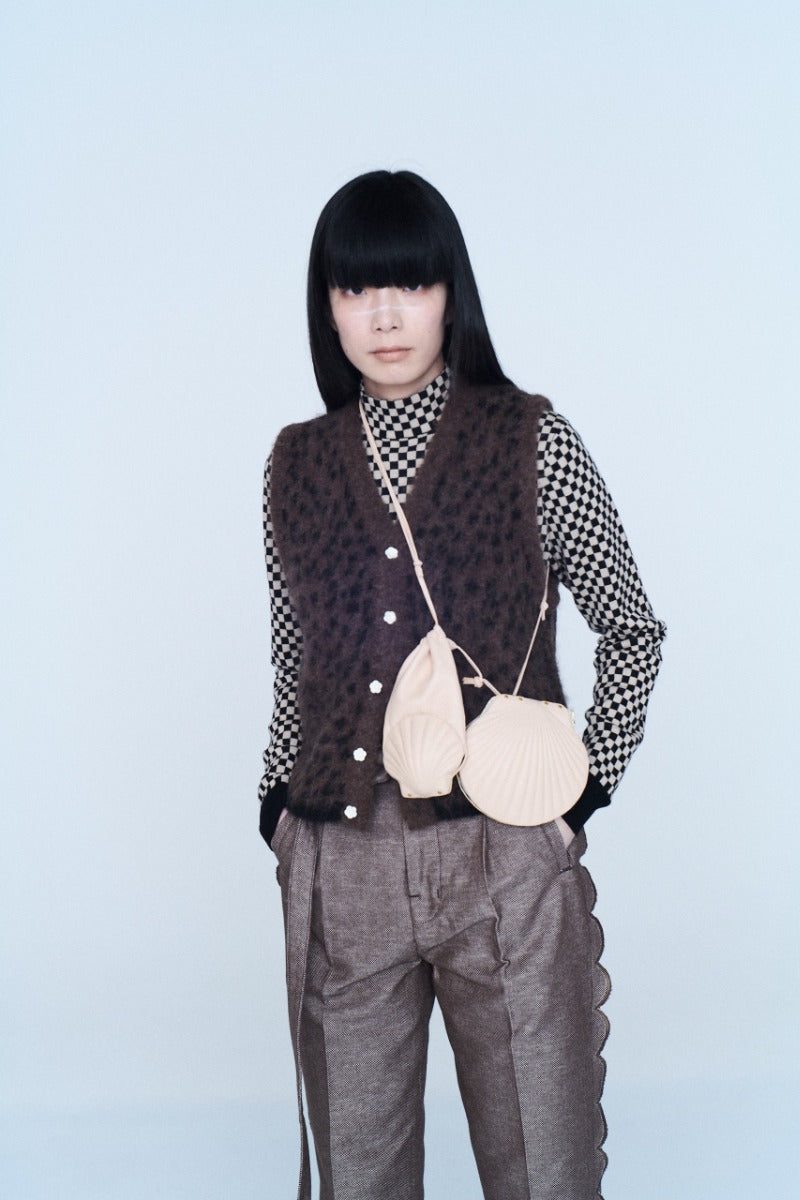 mohair vest