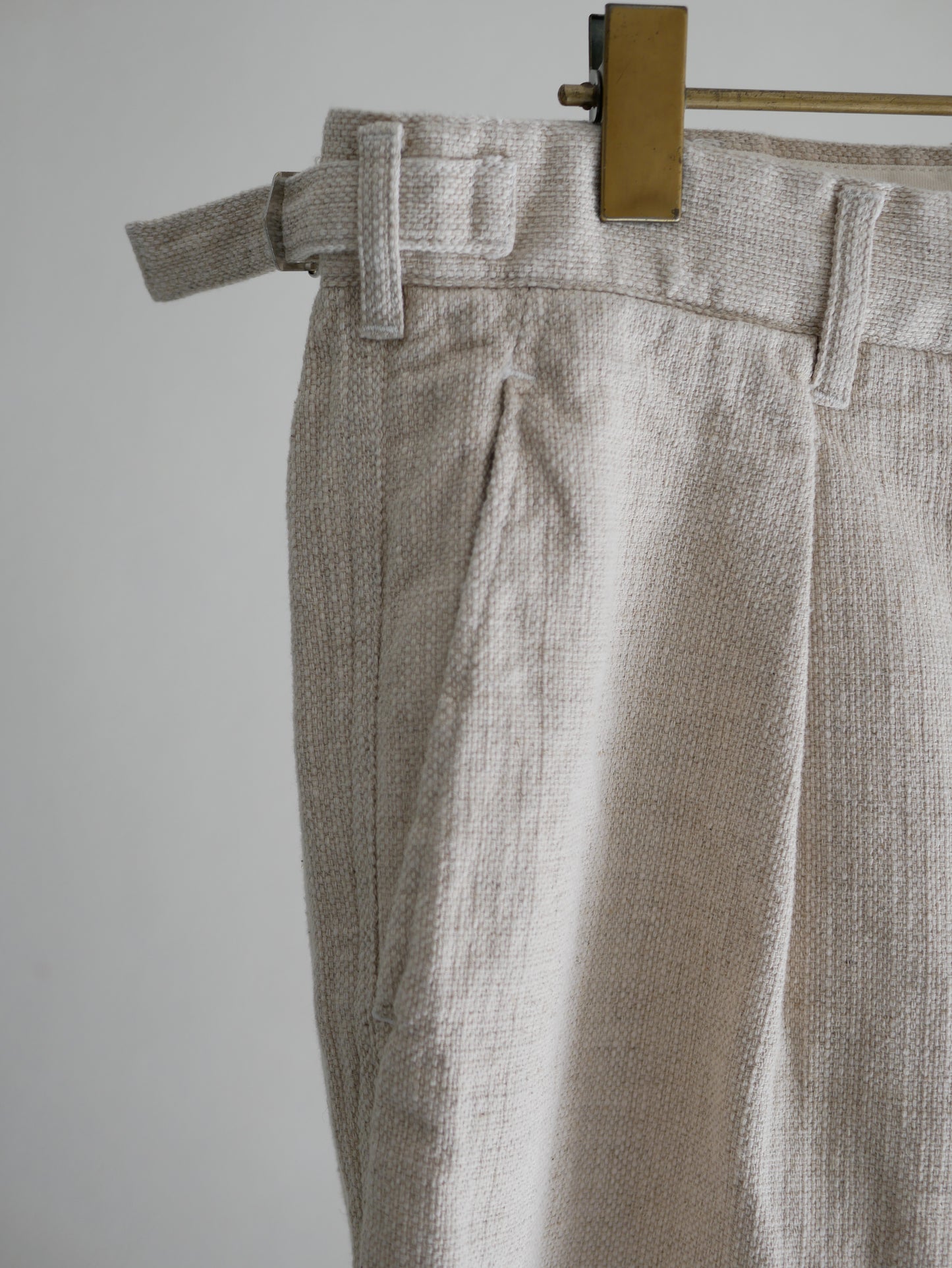 UTILITY TROUSERS / NATURAL