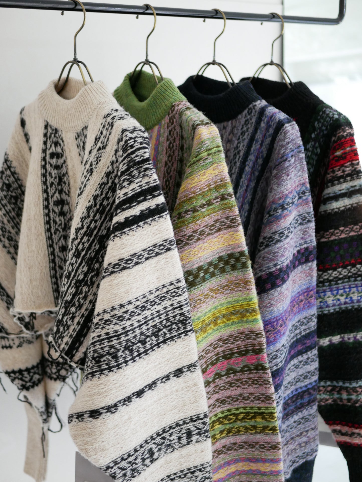 Jumper-ish Scarf - Jamieson’ s × Kota Gushiken (Black/White)