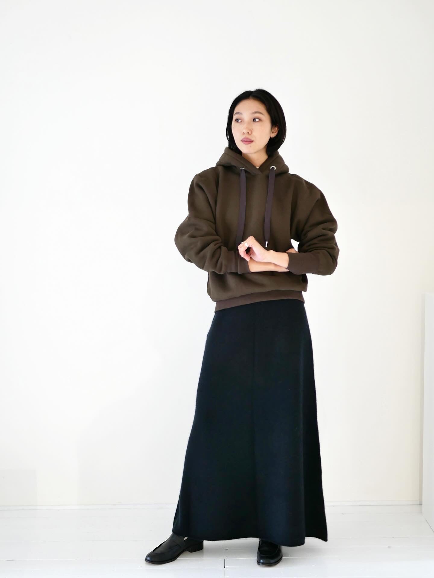 Cotton Wool Urake Hoodie (Brown)