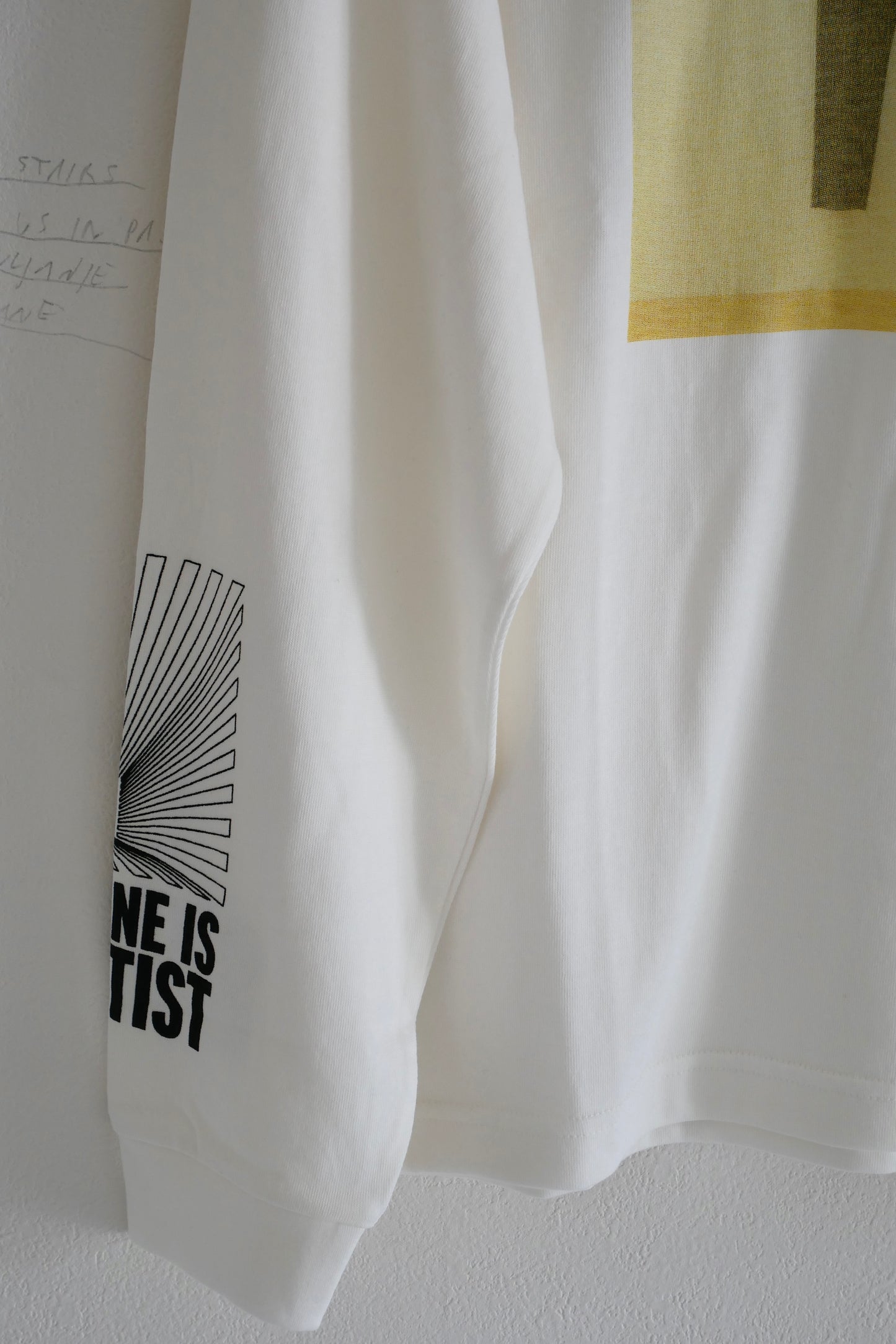 Joseph Beuys Felt Suit Long Sleeve T-shirt (Off White)