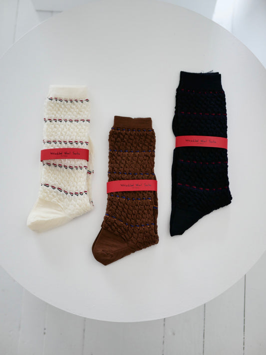 Wrinkled Wool Socks