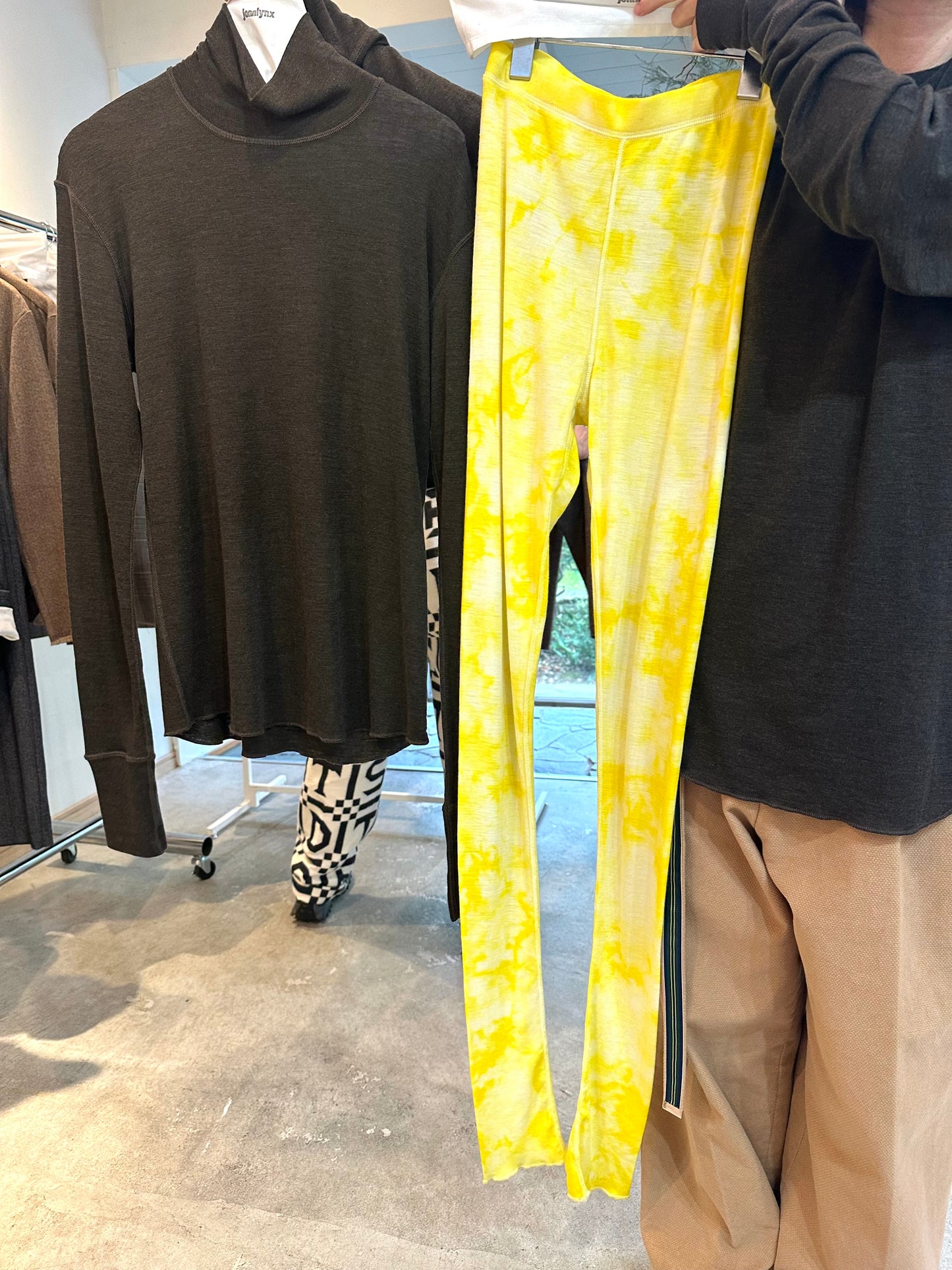 wool rib pants