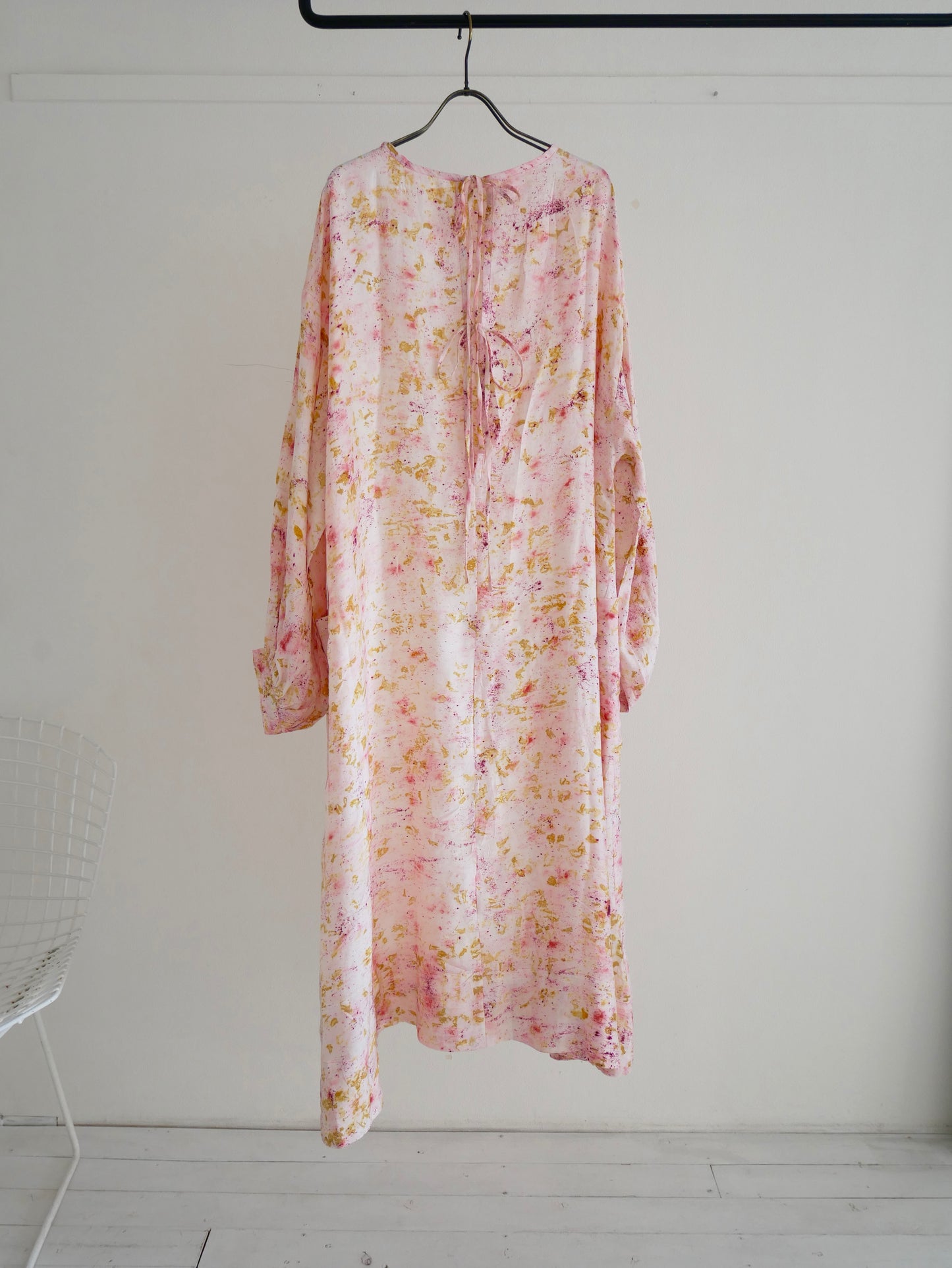 PHOOL SILK DRESS (PINK)