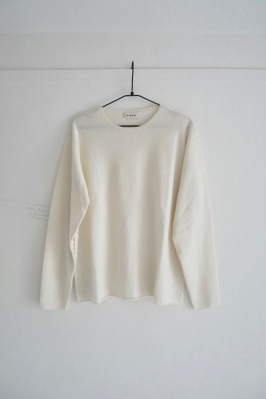 Crew Neck / White