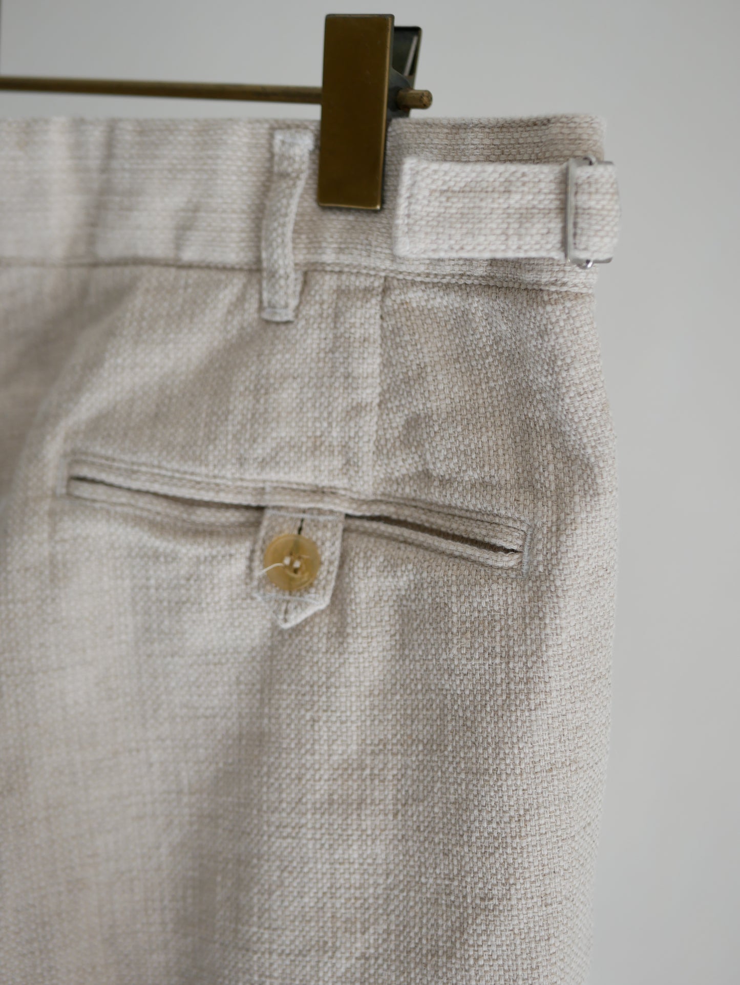 UTILITY TROUSERS / NATURAL