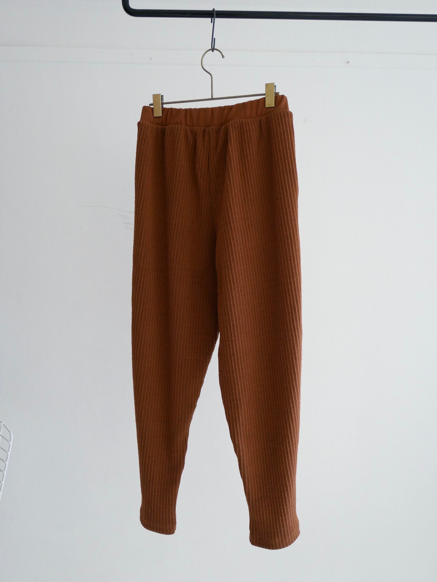 big rib pants (brown)
