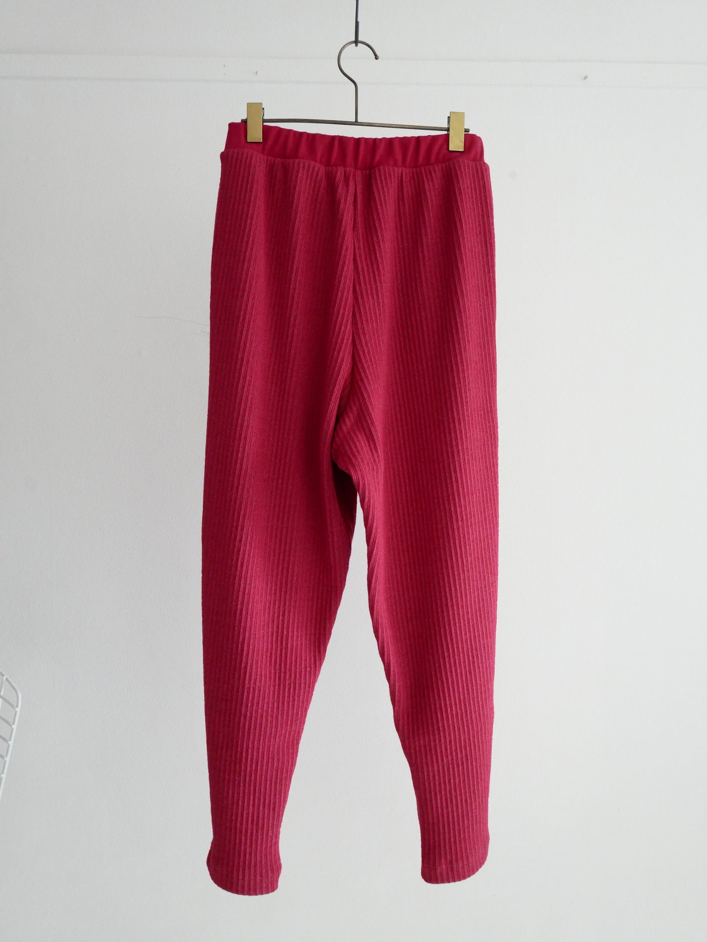 big rib pants (red)
