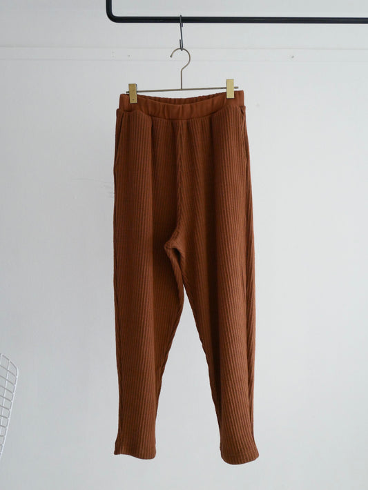 big rib pants (brown)