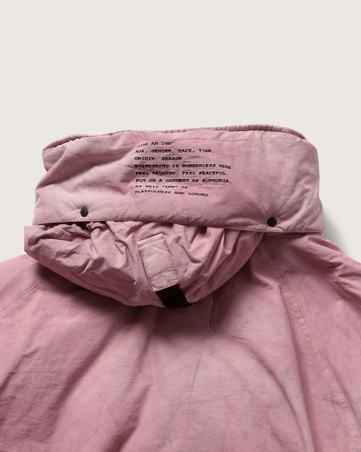 INNAT x WILD THINGS / GARMENT DYED MAKALU DOWN JACKET (Pink)