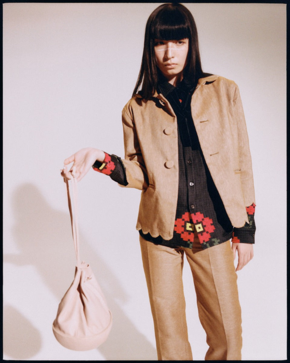scalloped jacket