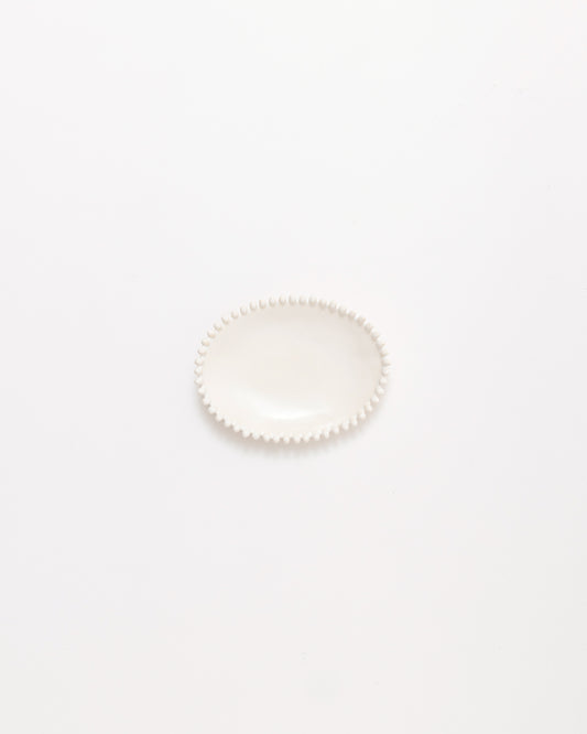 PERLE PLATE / OVALE / XS