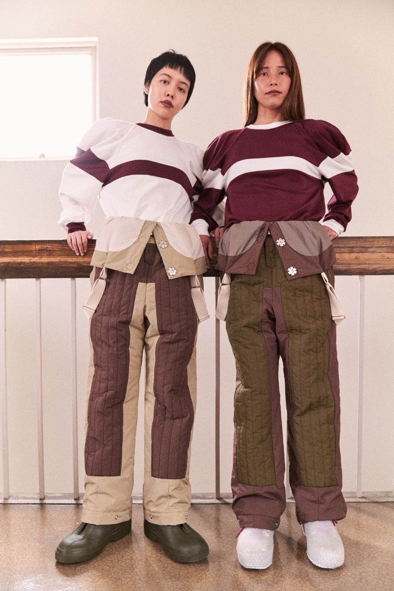 ball sleeve tee / wine