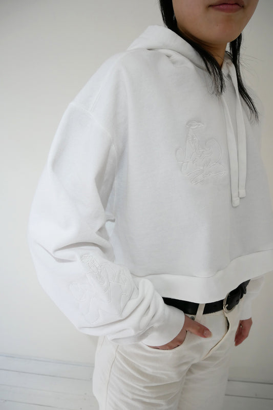 『Temple』Hoodie / Shiro