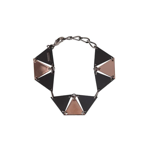 【SALE・50%OFF】Purist Bracelet /14K Rose Gold Plated & Black