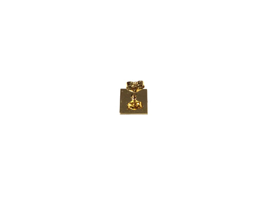 【再入荷!!】 Vanish Square Pierce / Gold S