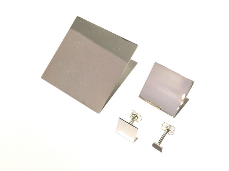 【再入荷!!】 Vanish Square Pierce / Silver S