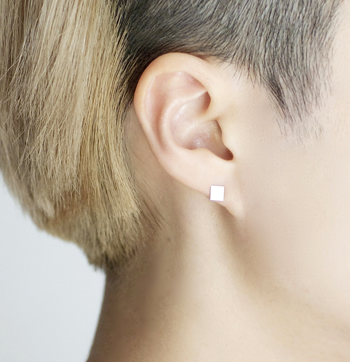 【再入荷】Vanish Square Pierce/ Silver SS