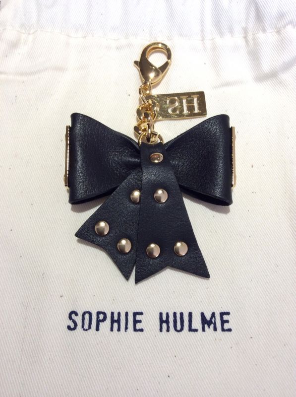 Bow Keyring / Black