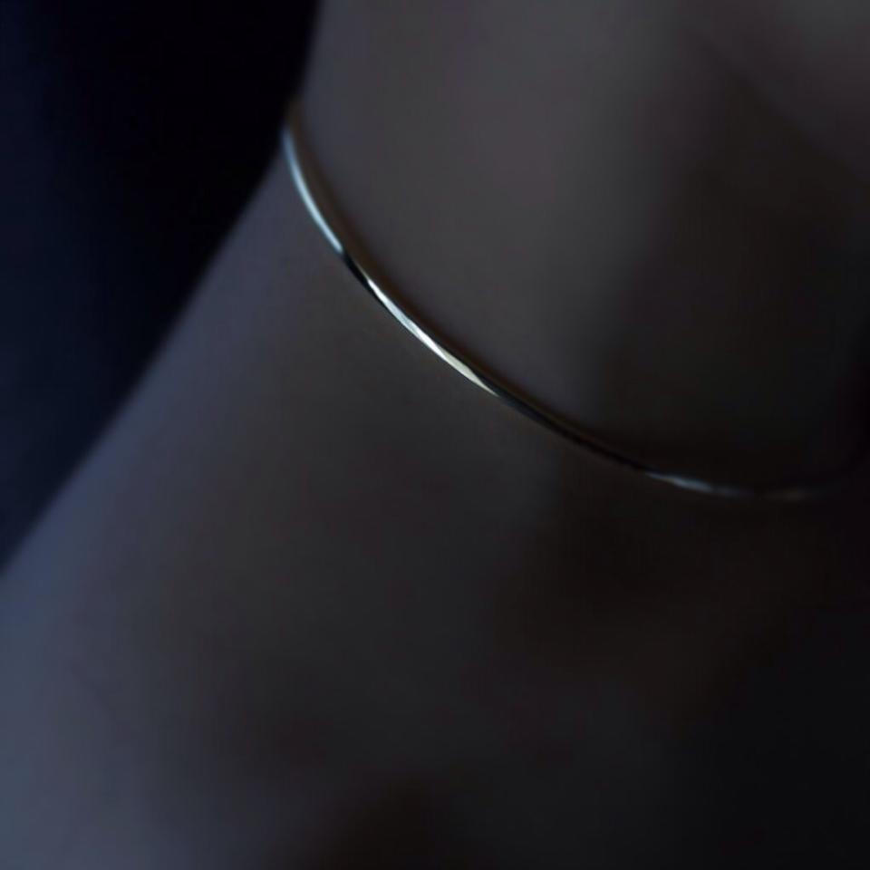 【再入荷!!】Influence Choker 2mm / Silver