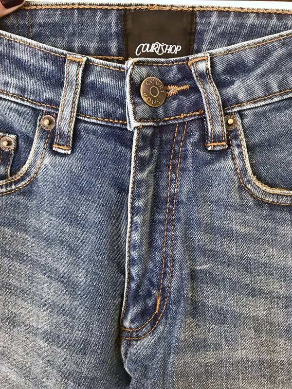 【SALE・70%OFF】"Devon" High-Waist Flare Denim / Karma Blue