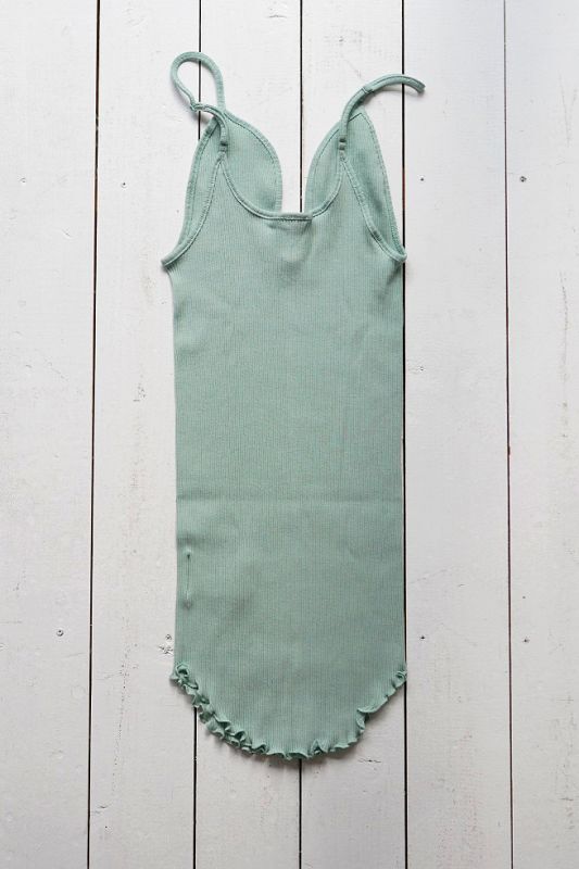 Twist Cotton Cami / Mint