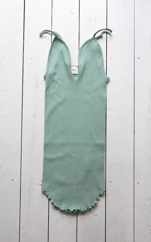 Twist Cotton Cami / Mint