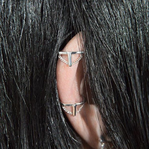【SALE・50%OFF】Cups Ear Cuff / Silver