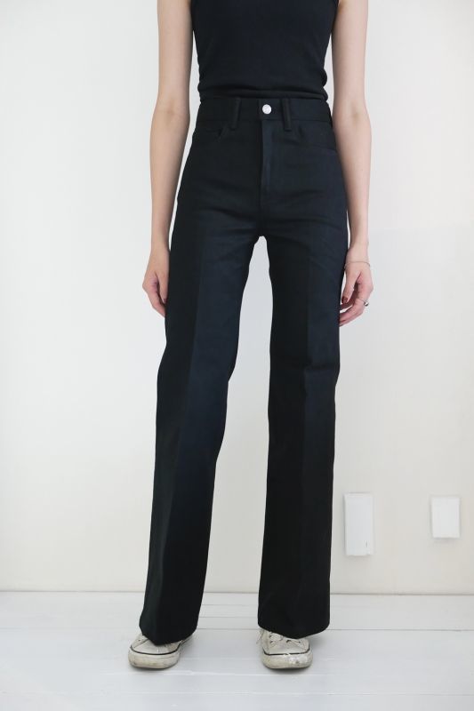 Flare Denim / Black