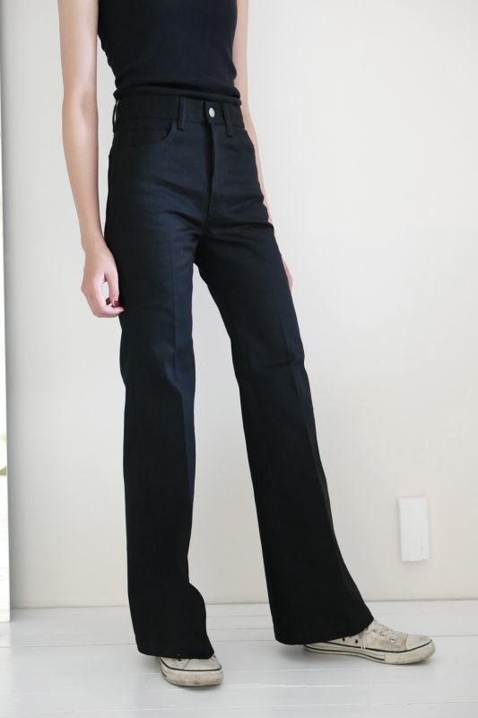 Flare Denim / Black
