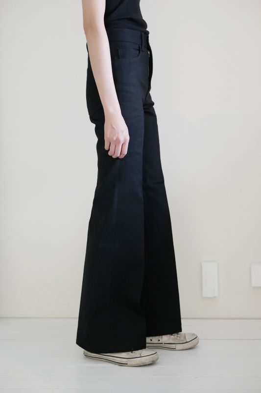 Flare Denim / Black