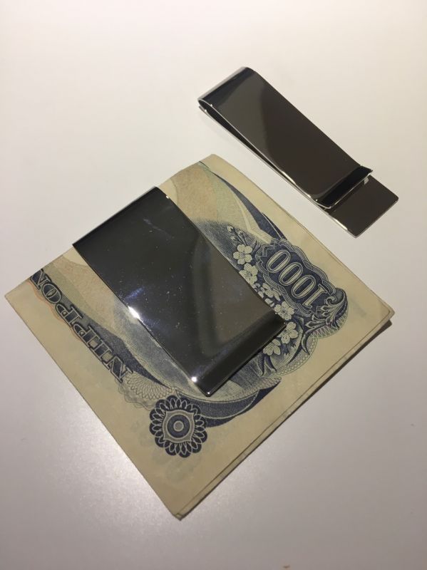 【再入荷!!】Money Clip Wide / Silver