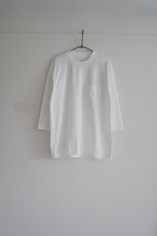 MEN'S POCKET TEE / WHITE