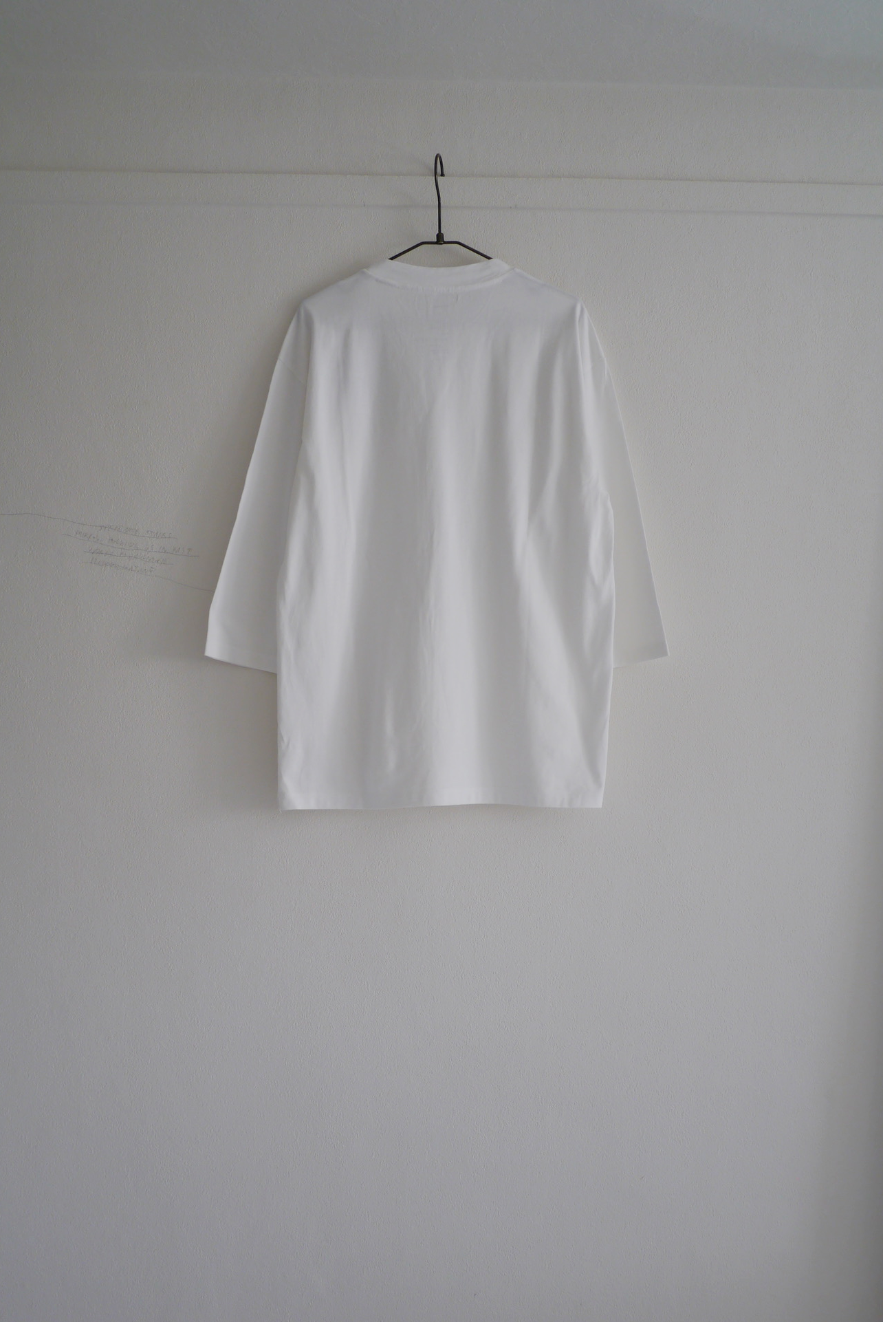 MEN'S POCKET TEE / WHITE