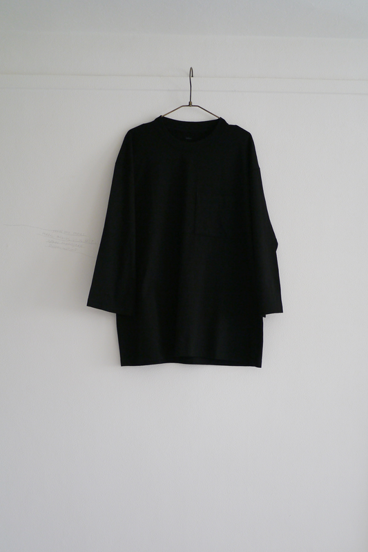 MEN'S POCKET TEE / BLACK